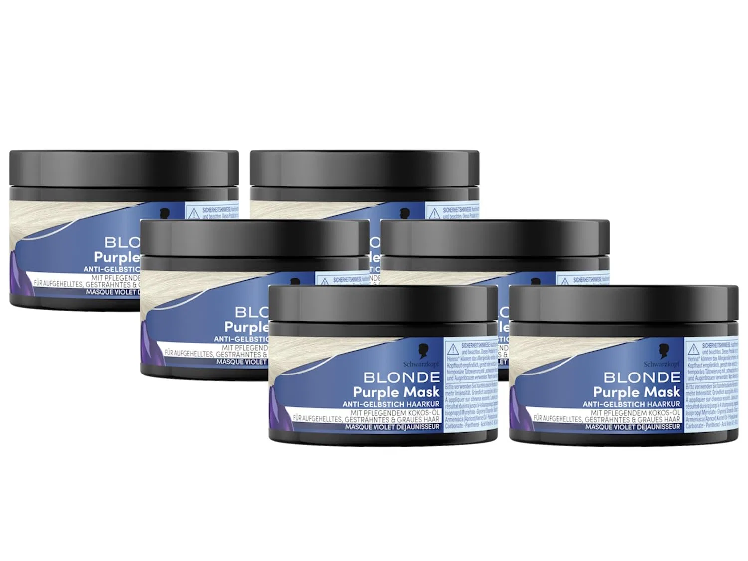 Фиолетовая маска для волос «Blonde Purple» от Schwarzkopf Blonde