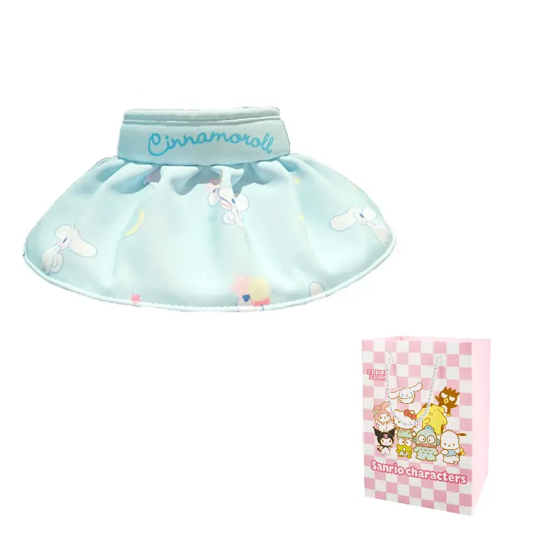 

Sanrio Юги Дог Полиэстер Солнцезащитная шляпа для детей, Cinnamoroll Shell Hat