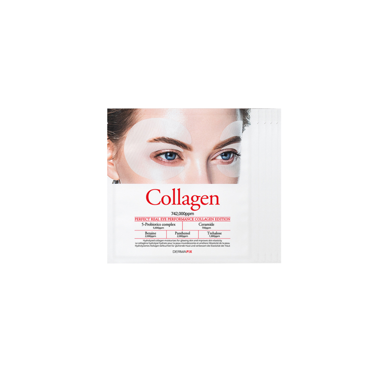 

DERMAFIX Коллагеновая маска для глаз с яичным белком увлажняющая и питательная