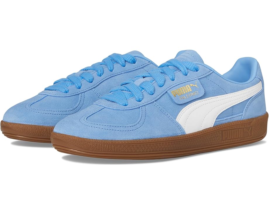 

Кроссовки PUMA Palermo Vintage Shoes, цвет Team Light Blue/Puma White