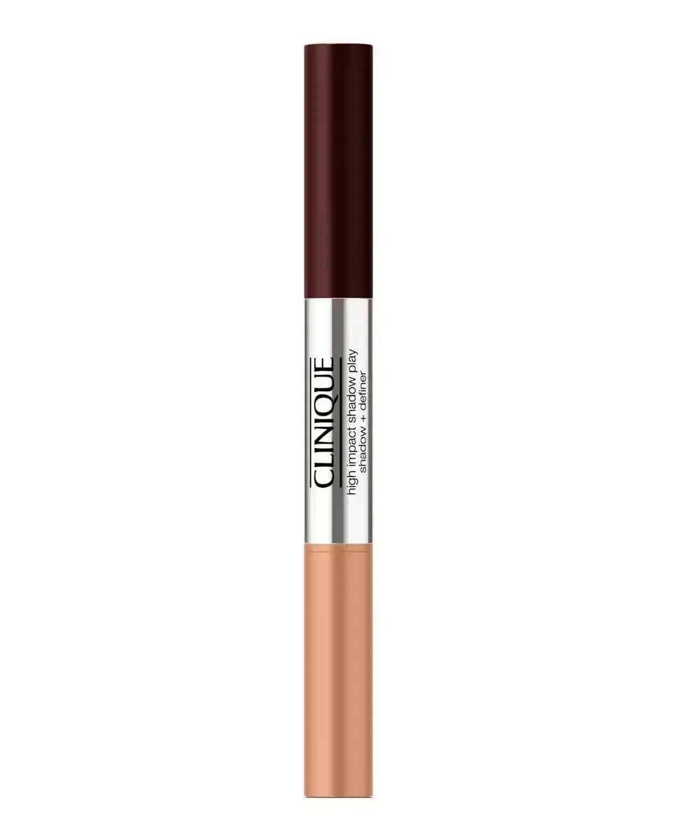Двойные тени для век в стике High Impact Shadow Play Shadow Definer Clinique, Café Au Lait