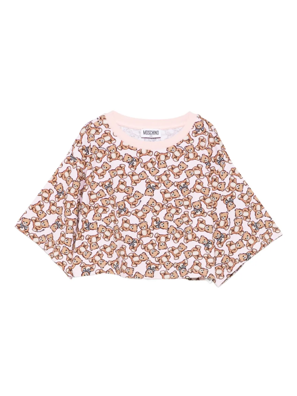 

Топ Teddy Bear Moschino Kids, розовый