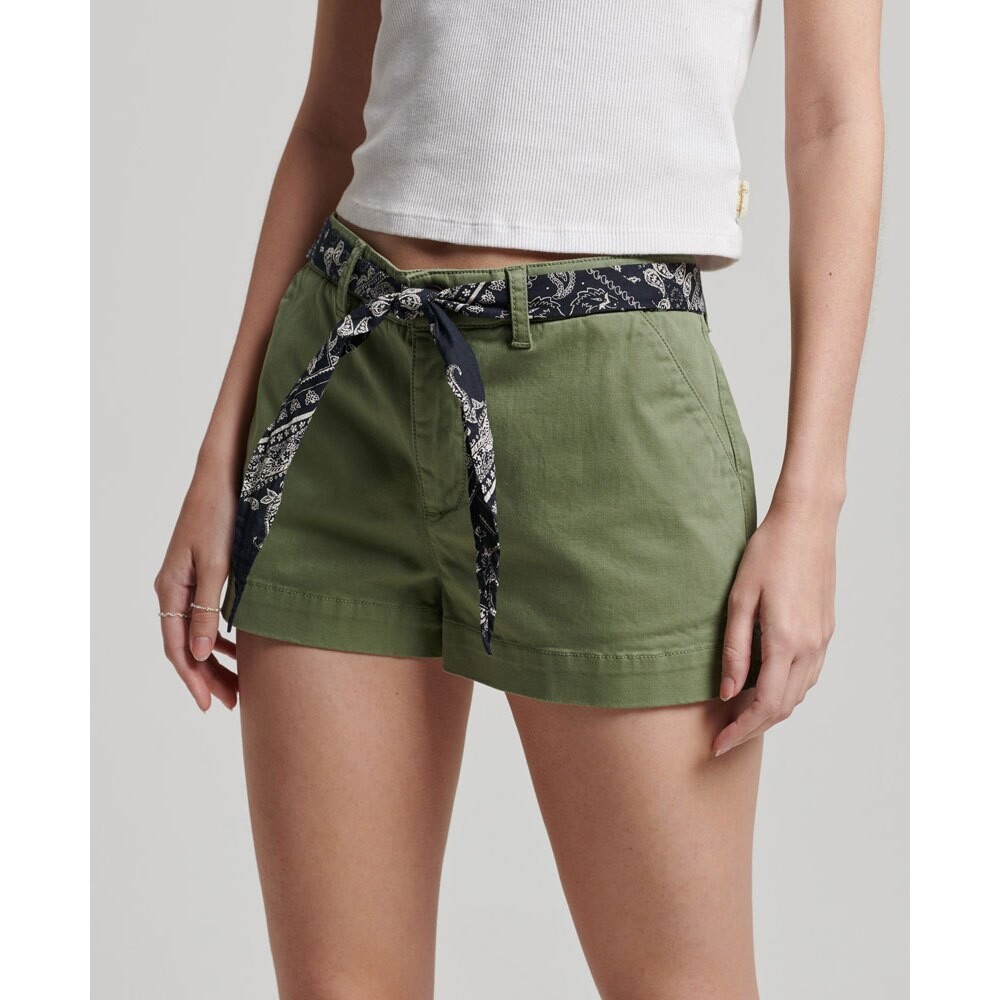 

Шорты Superdry Vintage Hot Chino, зеленый