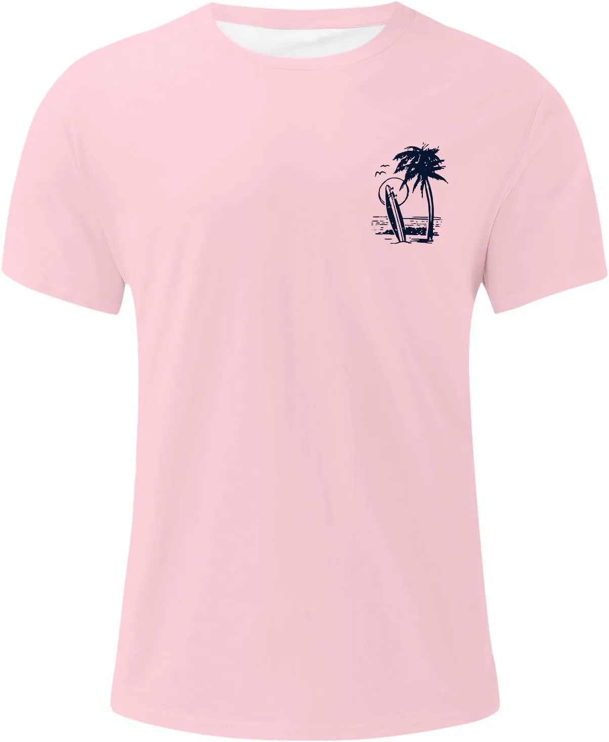 Футболка для мужчин Oversized Drop Shoulder с принтом Palm Tree — фото 4