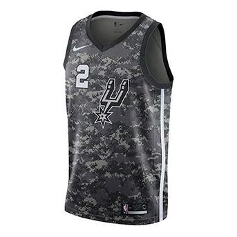 

Футболка kawhi leonard city edition swingman джерси sw Nike, черный