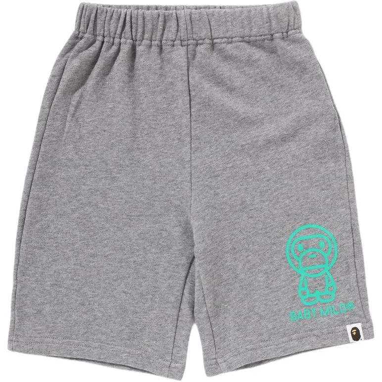 Повседневная спортивная одежда для детей 3-7 лет A BATHING APE, Clothing Sets (Green+Black+Gray) — фото 4