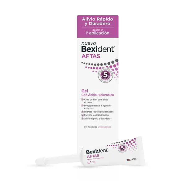 

Гель с гиалуроновой кислотой Bexident Aftas Isdin, 8 ml