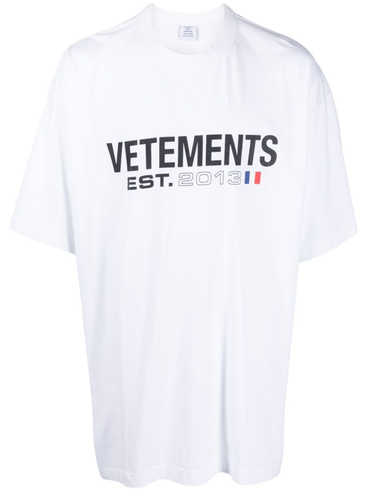 

VETEMENTS футболка с логотипом, белый