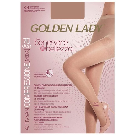

Колготки Golden Lady Wellness&Beauty 70den Цвет Черный Размер M Golden Lady Company Spa