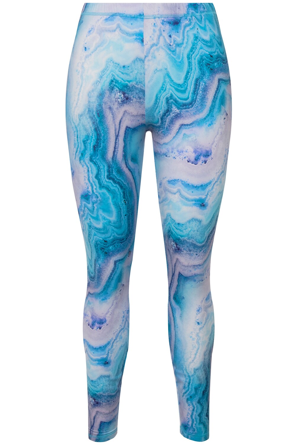

Леггинсы Ulla Popken Lederhose, цвет helles türkis