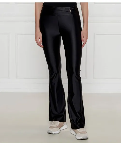 

Брюки Flare fit Liu Jo Sport, черный