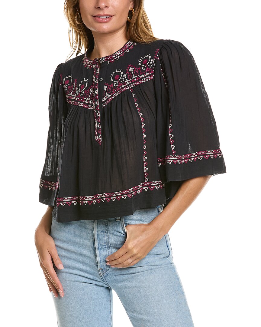 

Топ Isabel Marant Etoile Juline, черный