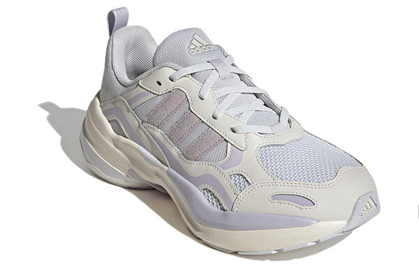 Кроссовки (WMNS) Adidas Maxxcetus Training Shoes 'White Grey Purple', белый — фото 3