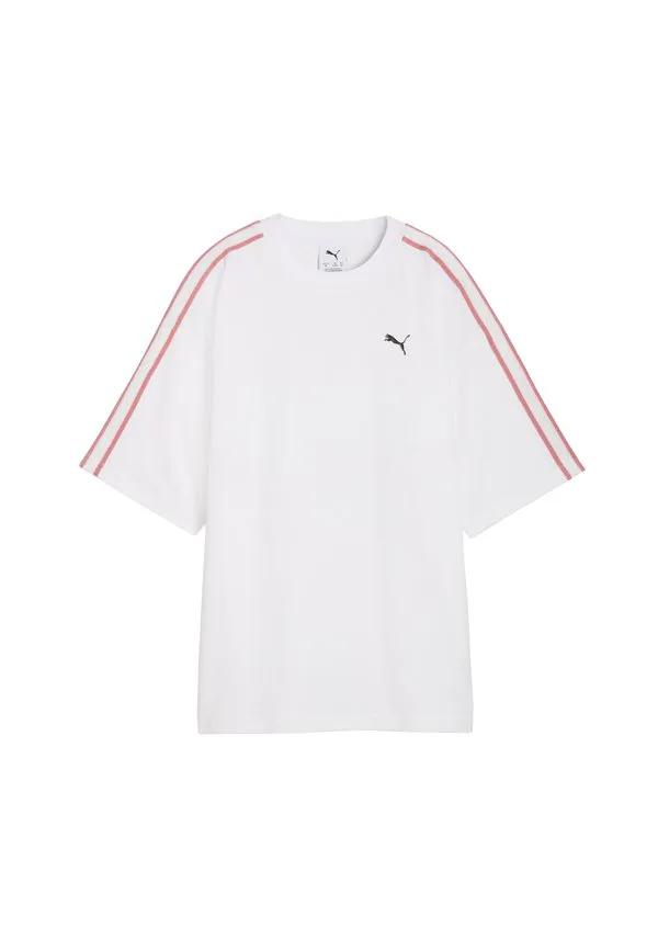 Футболка свободного кроя с графическим принтом Puma, White — фото 4