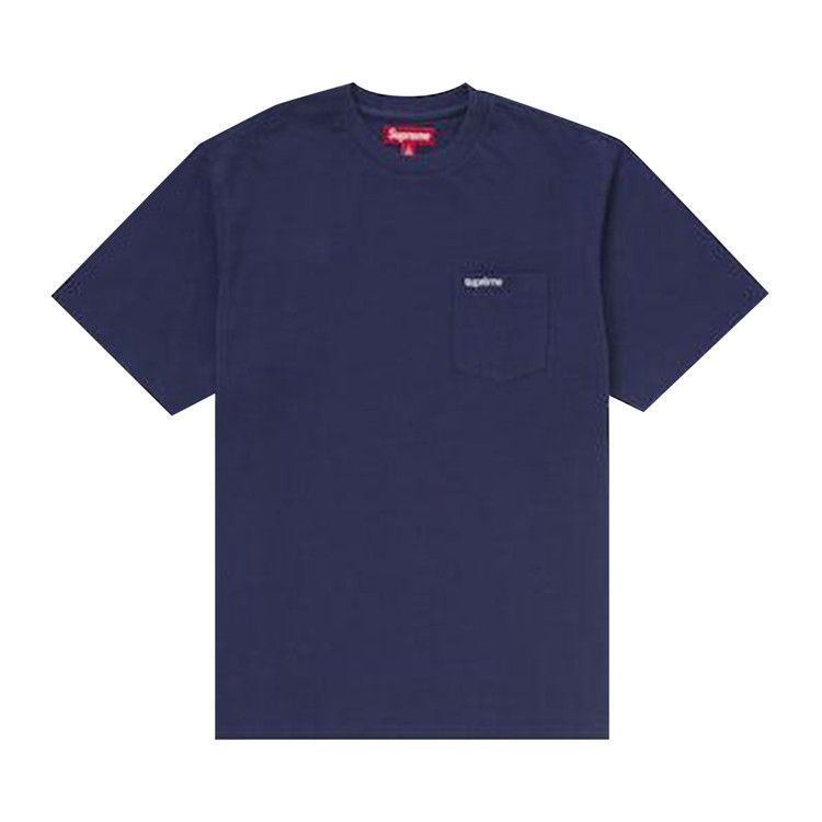 

Футболка Supreme Short-Sleeve Pocket Tee, Navy