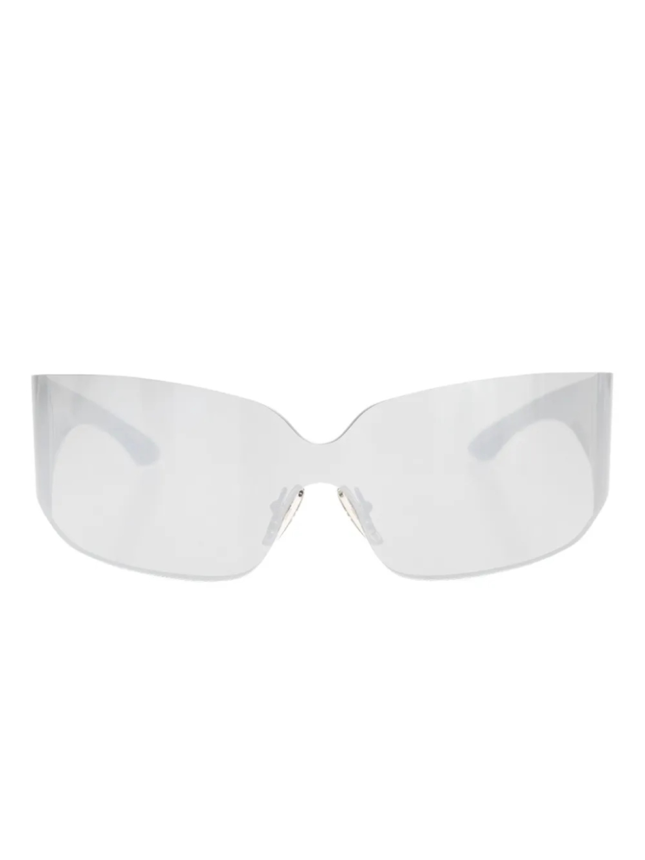 

Солнцезащитные очки «кошачий глаз» Balenciaga Eyewear, серебряный