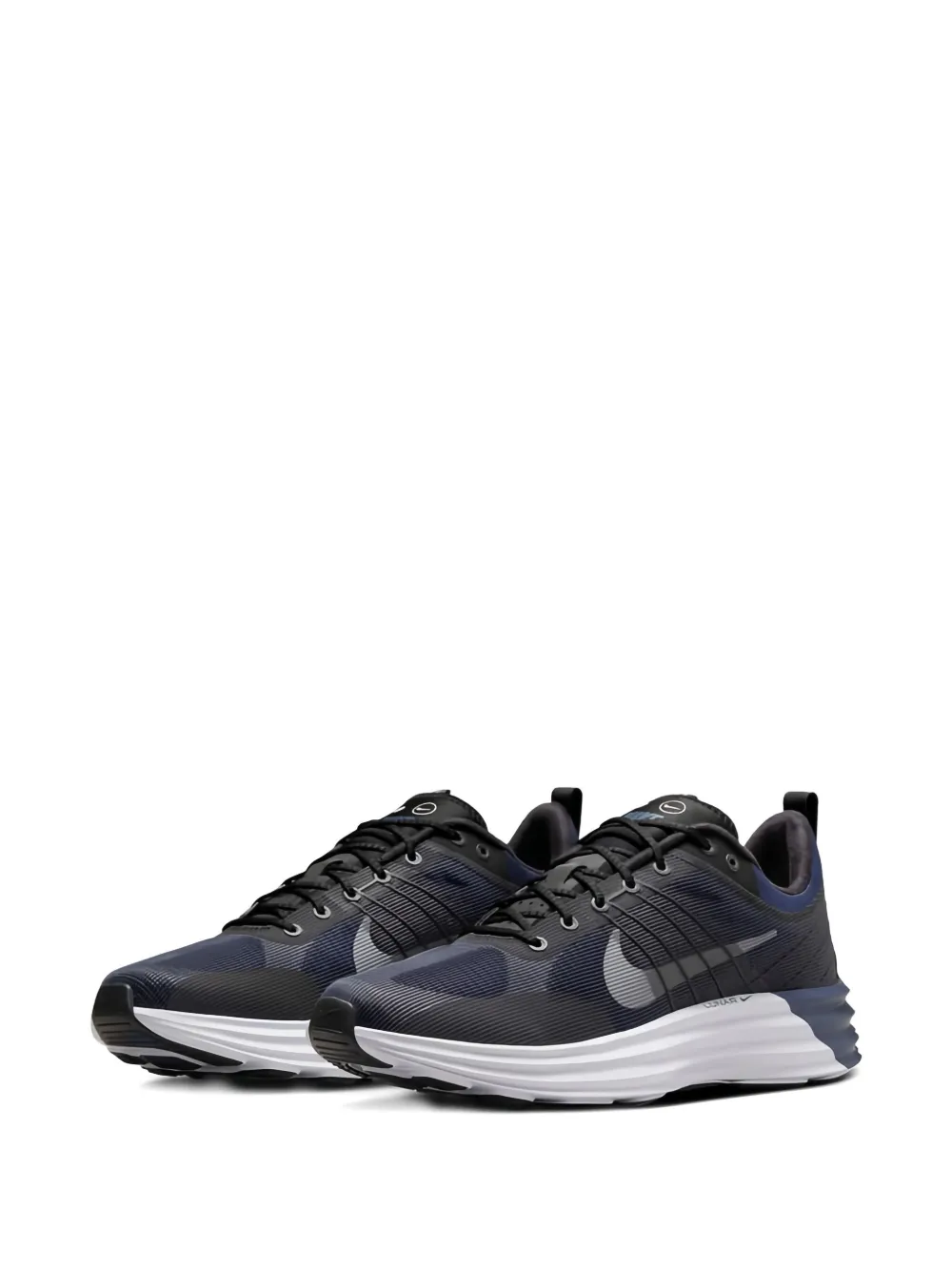 Кроссовки Lunar Roam Black/Midnight Navy Nike, черный — фото 2