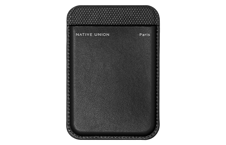 

Native Union MagSafe для iPhone 专用皮质卡包, Black