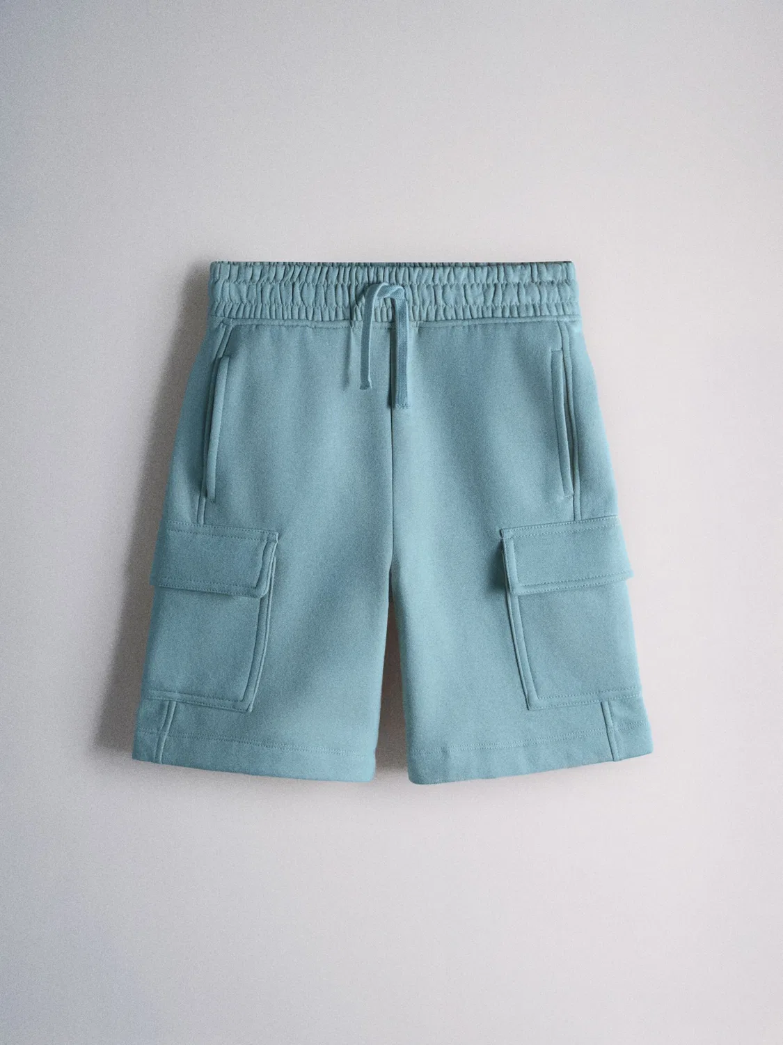 Брюки свободного кроя The Set, Beige/Dusty Blue/Light Grey/Mint — фото 3
