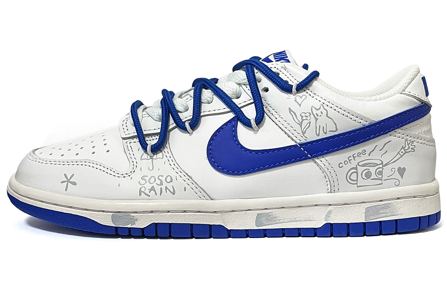 

Мужские кроссовки для скейтбординга Nike Dunk, Royal, Серый, Мужские кроссовки для скейтбординга Nike Dunk, Royal