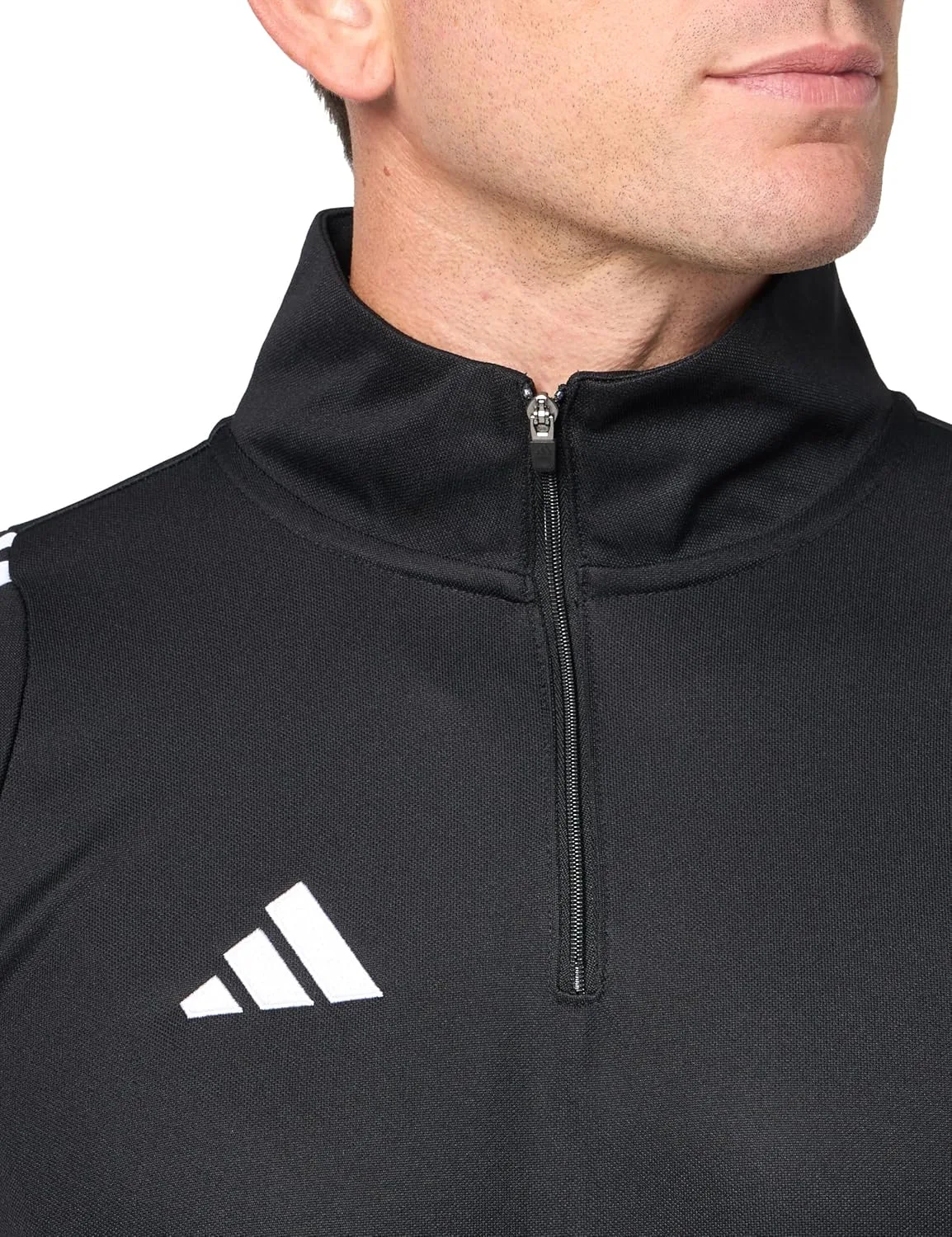 Мужская тренировочная футболка Adidas Tiro 24, черно-белый — фото 3