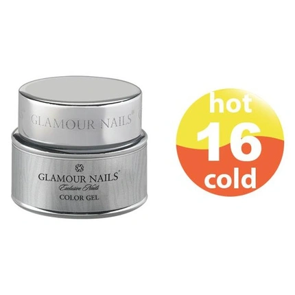 

Гель-краска Glamour Color Gel Hot & Cold 16 5 миллилитров Vip