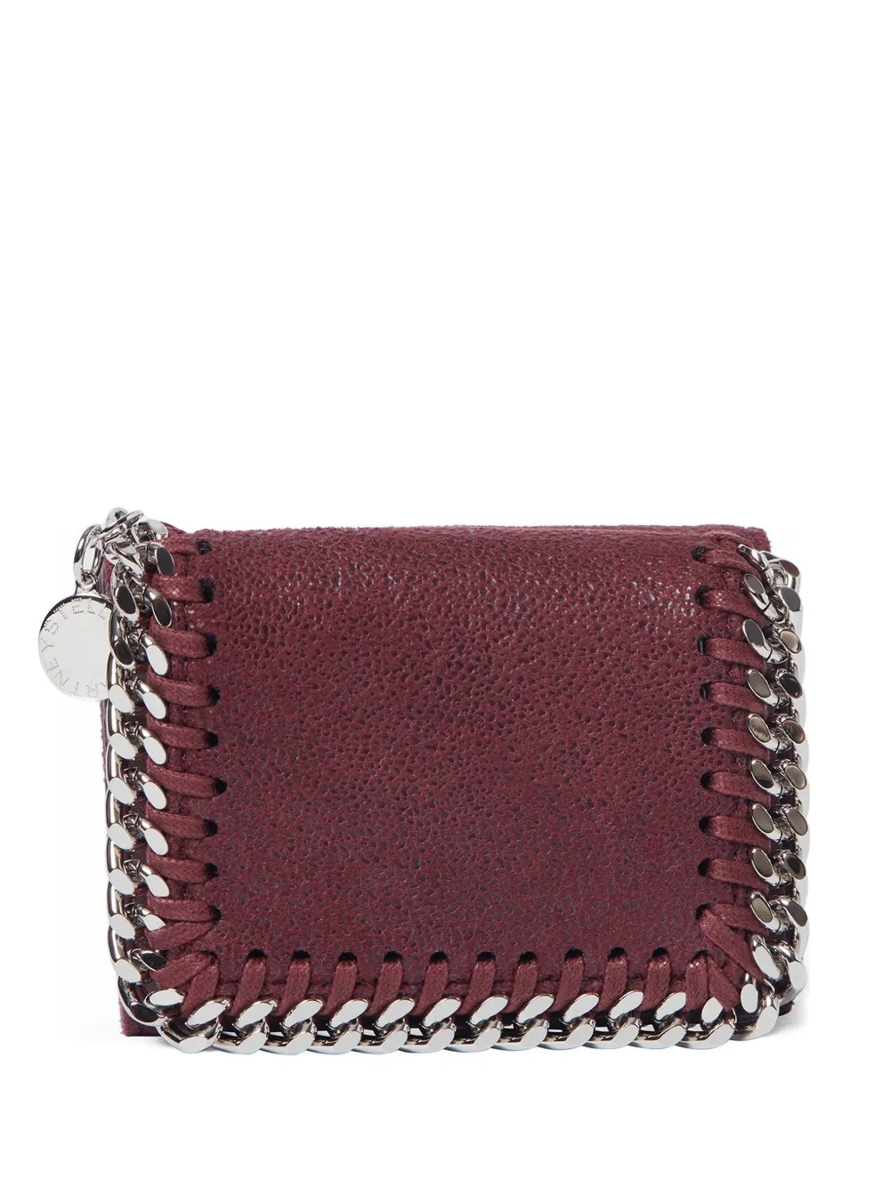 

Кошелек с цепочной отделкой STELLA MCCARTNEY, красный