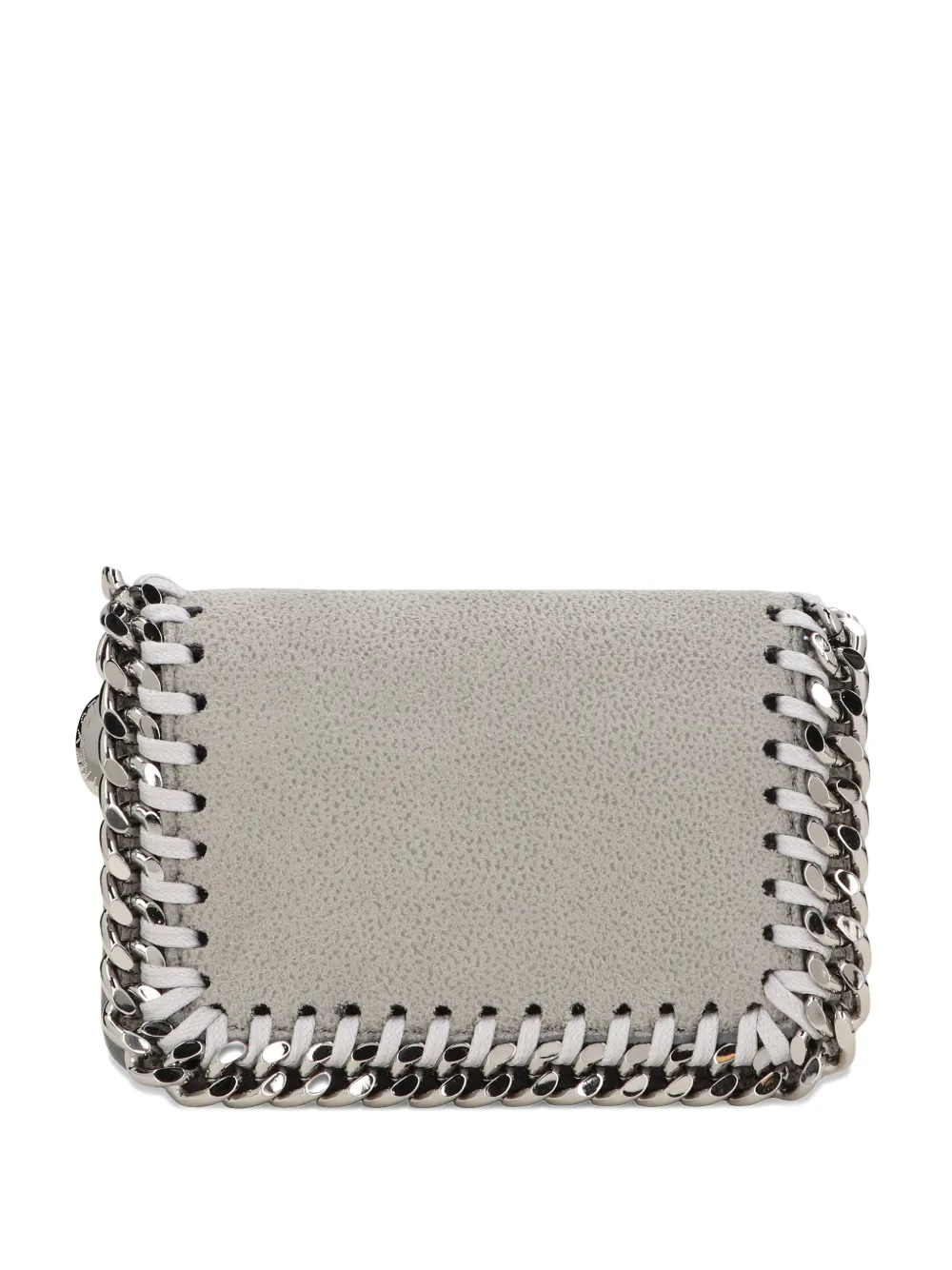 

Маленький кошелек на цепочке falabella с клапаном STELLA MCCARTNEY, серый