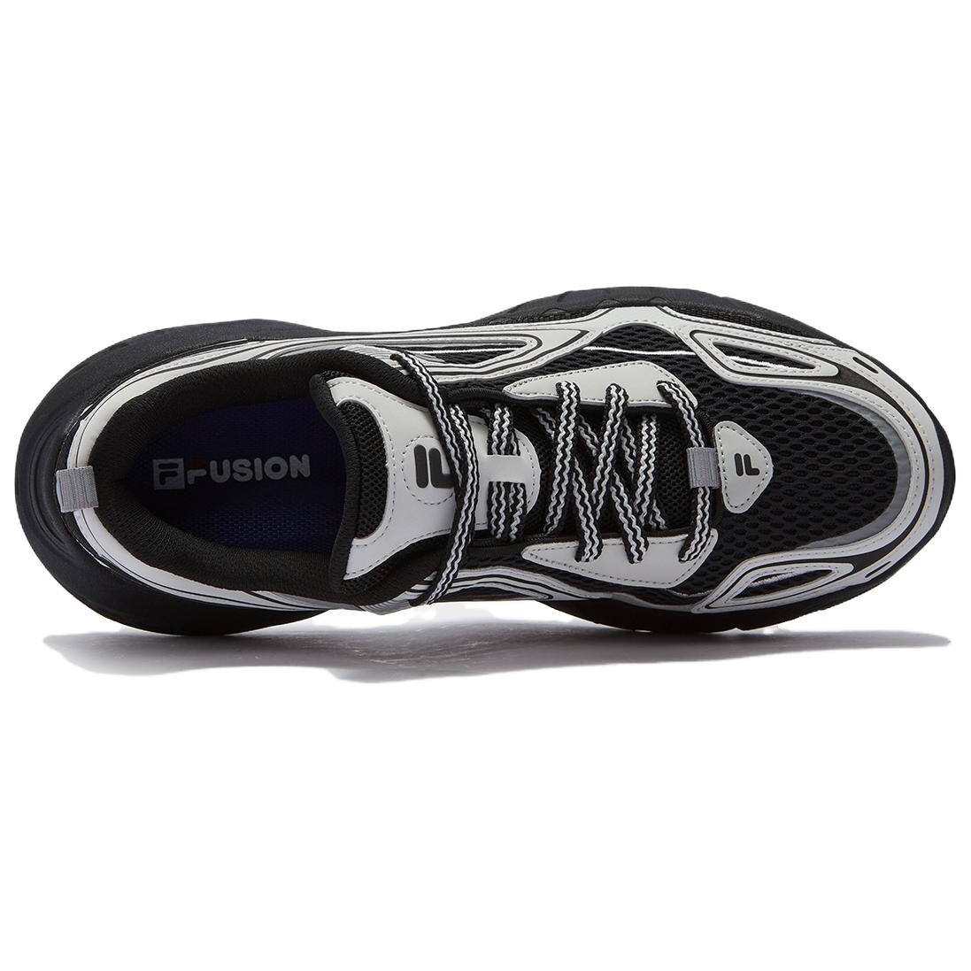 Кроссовки FILA Lifestyle Shoes Men Low-top Black/grey, черный/серый — фото 3