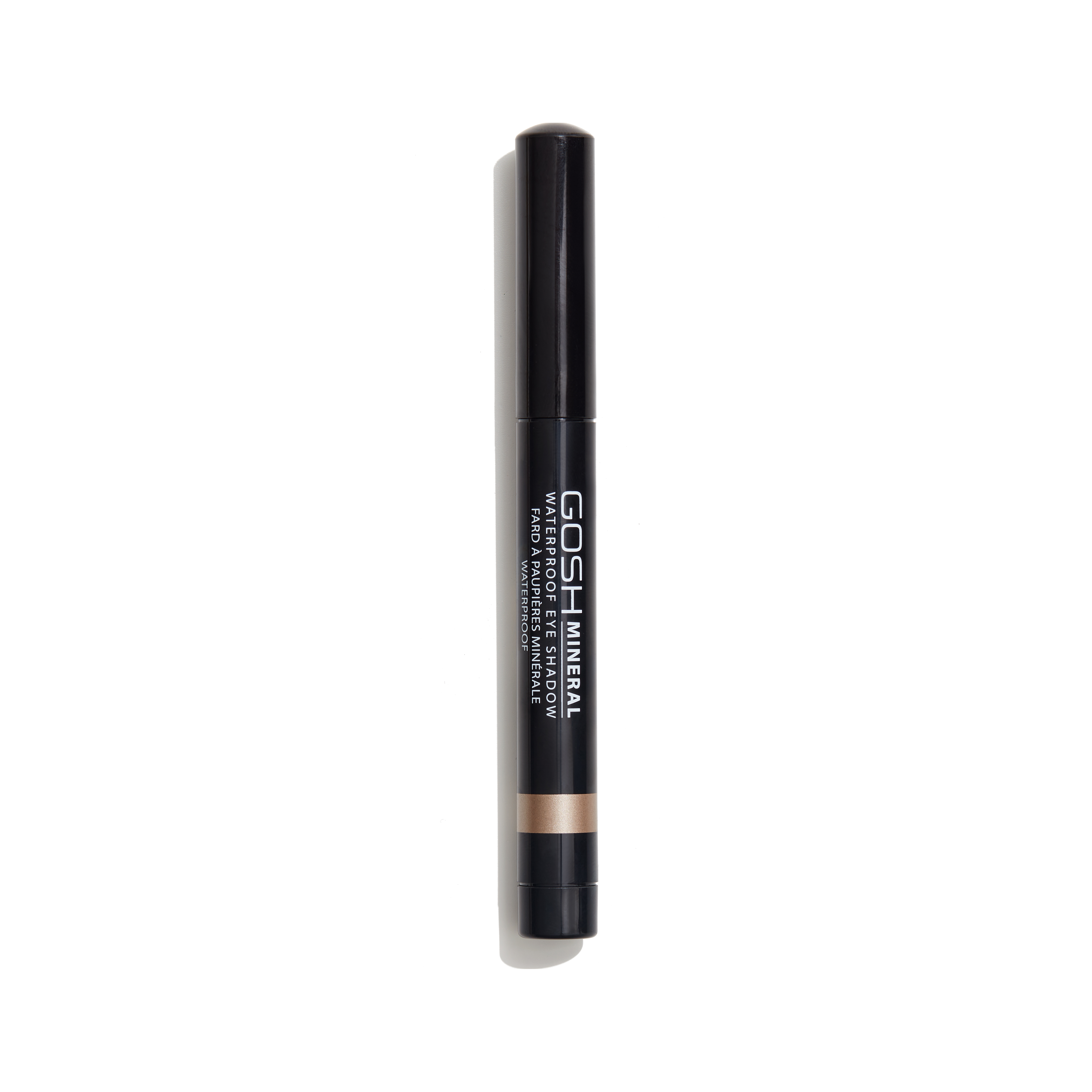

Водостойкие тени для век mineral waterproof eye shadow Gosh, цвет nr. 012 golden nude, вес 1.4 гр.