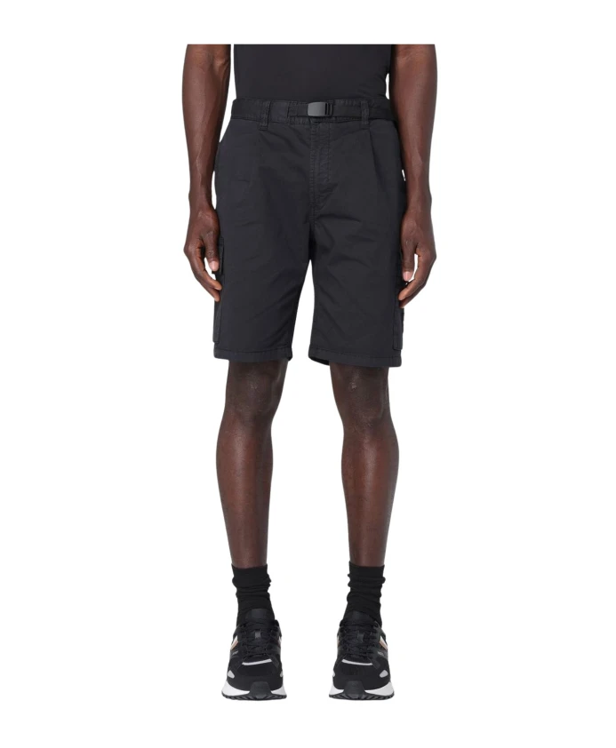 

Классические шорты-карго с поясом Hugo, черный