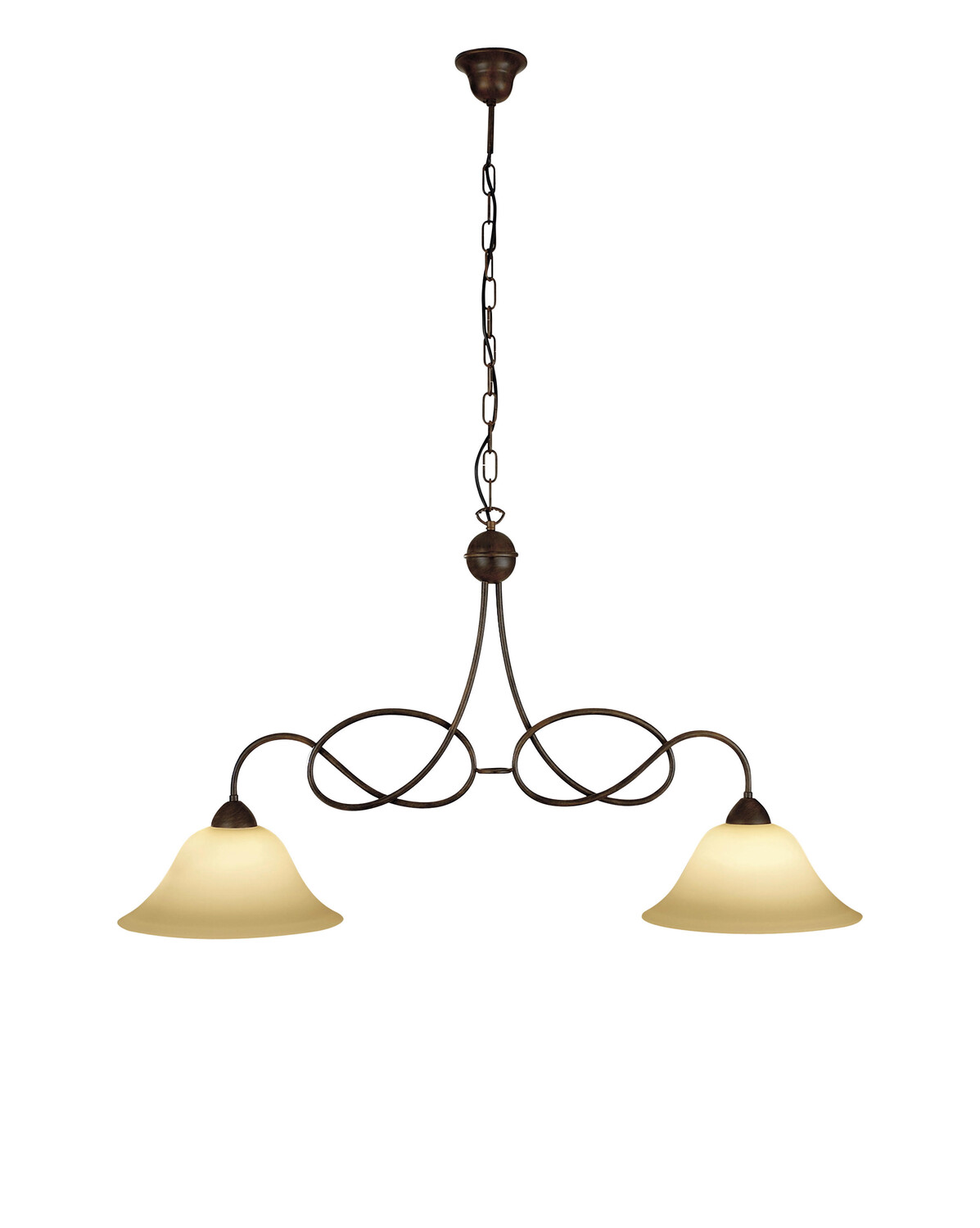 

Подвесной светильник 100x116x56 см, кремовый/белый