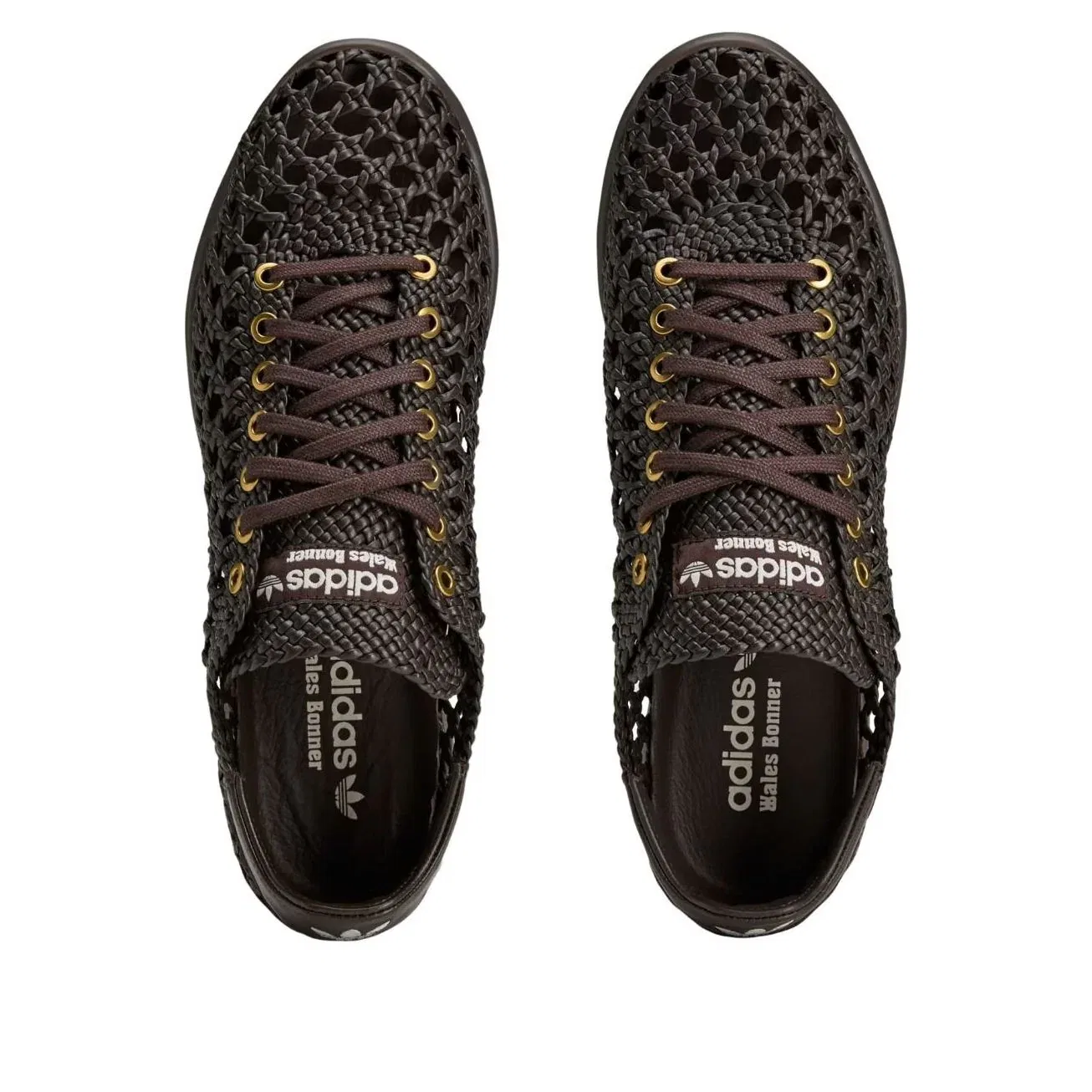 Кроссовки Adidas x Wales Bonner Karintha Basketry 'Dark Brown' HP3710, коричневый — фото 2