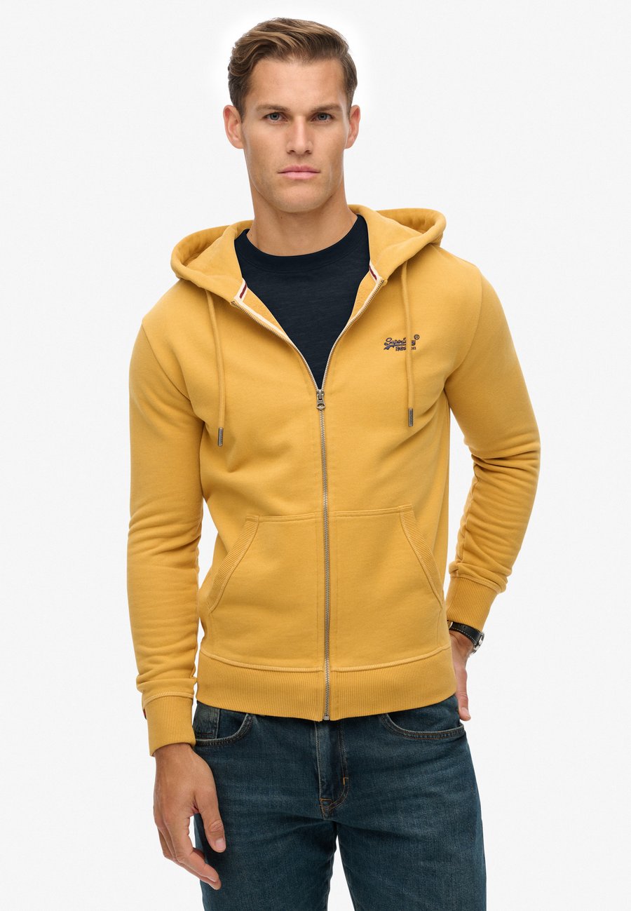 

Толстовка Superdry & Co Zip-up sweatshirt, Denim Co Ochre Brown/Brown