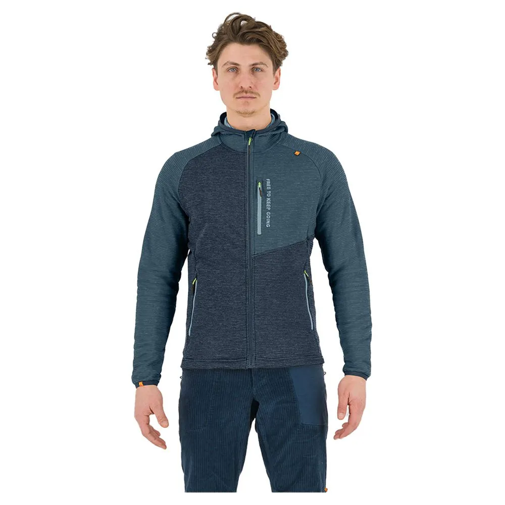 

Флис Karpos Camoscio full zip, синий