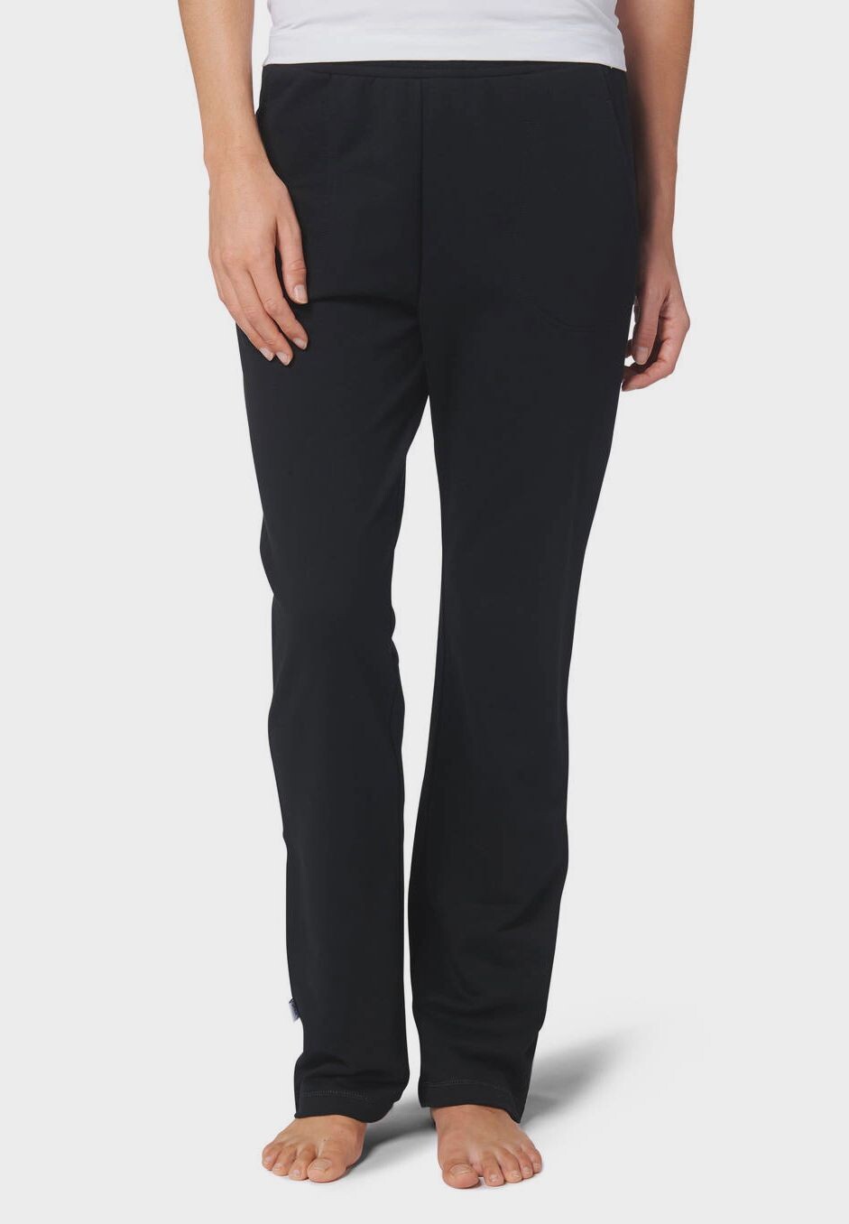 

Спортивные брюки Селена, боковые карманы, пояс на резинке, женские JOY sportswear, черный