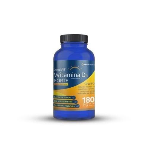 

XeniVIT Витамин D3 Форте, 180 капсул Xenico Pharma