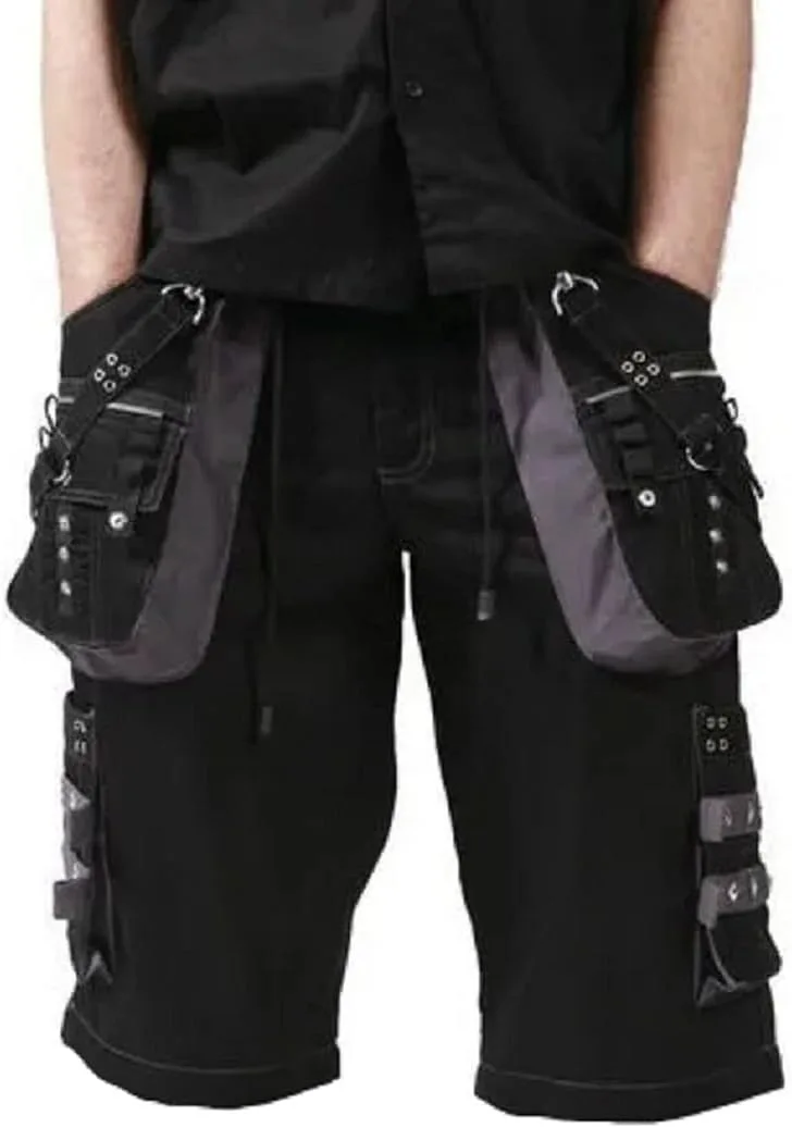 

Мужские летние шорты Cargo Casual Hiking, Gothic Black & Grey, Unisex Darkrock