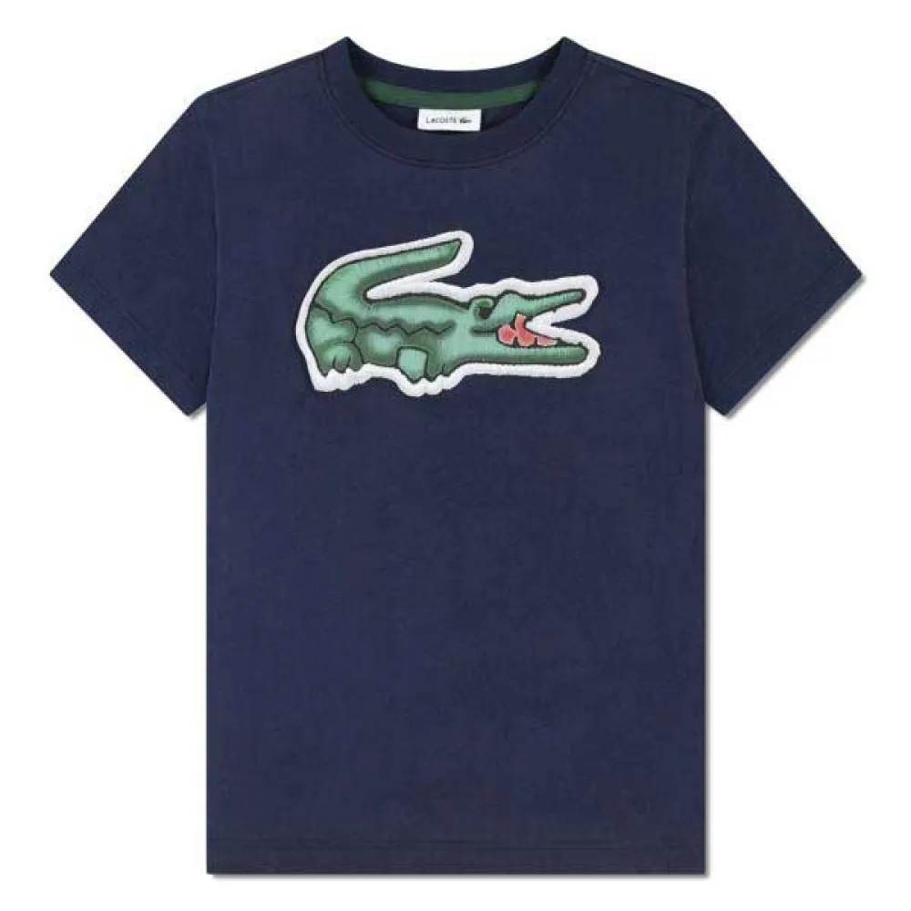 

Футболка с коротким рукавом Lacoste Kids 847072, синий