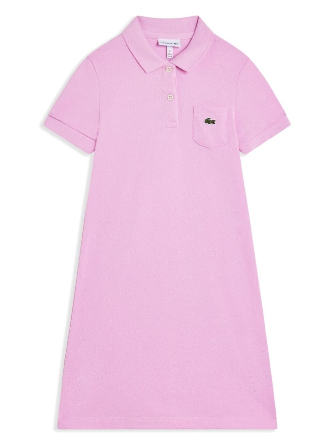 

Платье с логотипом Lacoste Kids, розовый