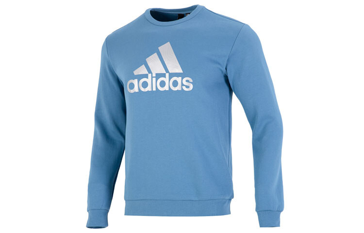 

Толстовка мужская небесно-голубая Adidas, голубой
