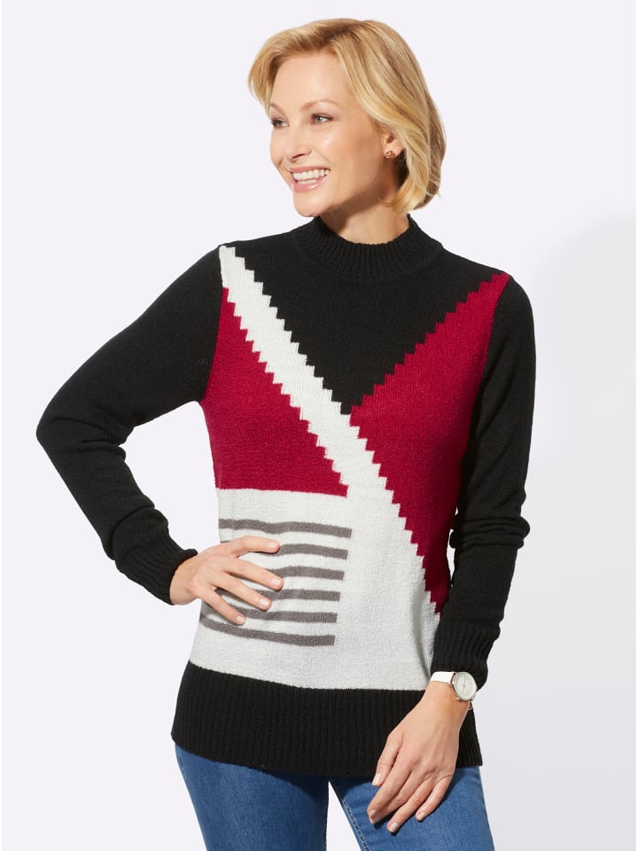 

Свитер в красно-черный узор WITT WEIDEN