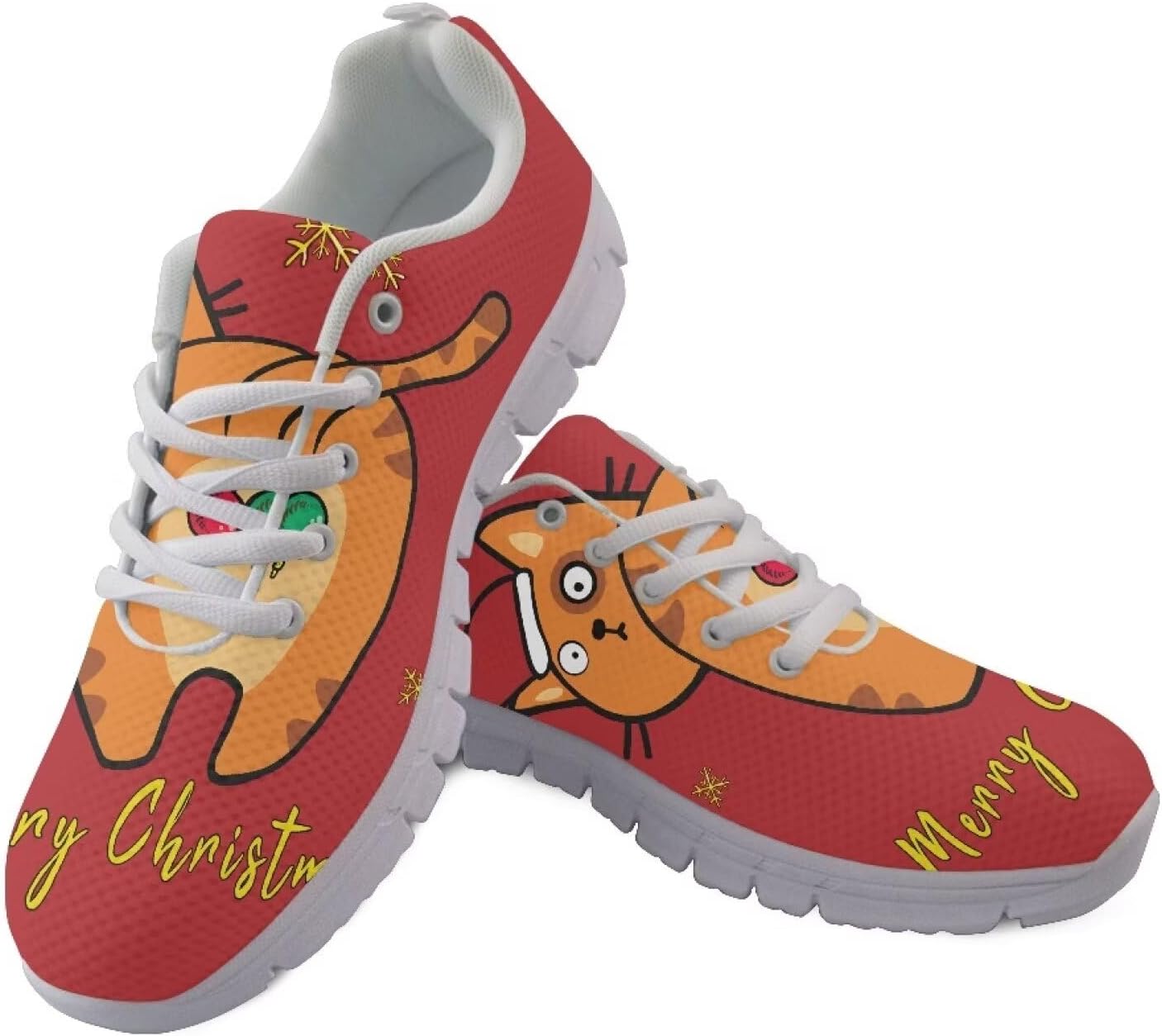 

Кроссовки для спорта и атлетики AmzPrint для мужчин, белая подошва, беговые кроссовки, тренировочные, прогулочные и повседневные, размер 6.5-13.5 US