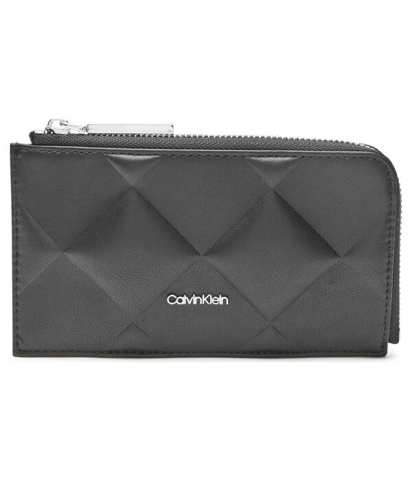 

Кошелек женский Calvin Klein с узором, черный