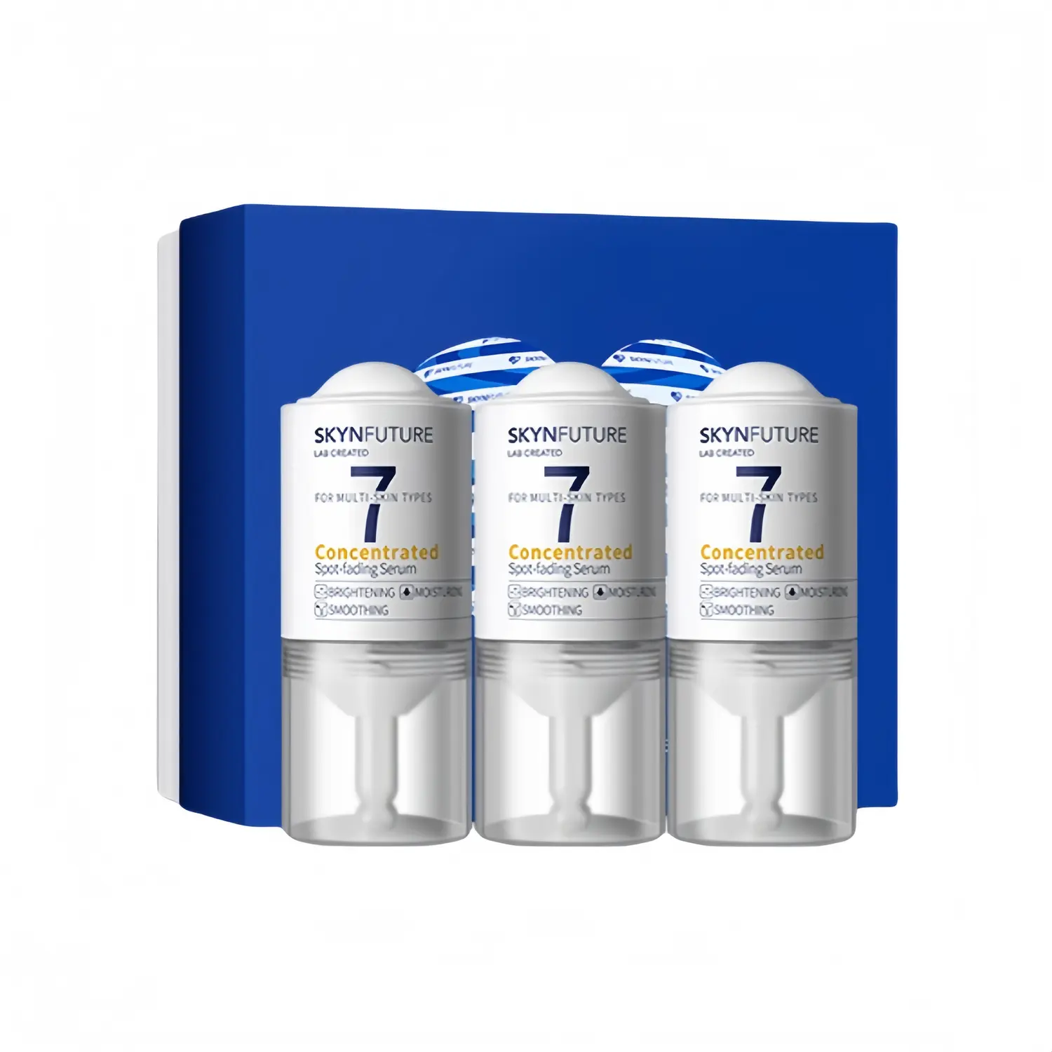 

Концентрированный осветляющий сыворотка-лосьон для сияния кожи, осветление темных пятен 20мл/20мл*2/20мл*3 SKYNFURURE