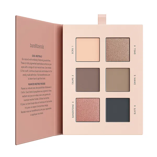 

Веганская палитра теней для век Mineralist Eyeshadow Palette Bareminerals, цвет ultranatural