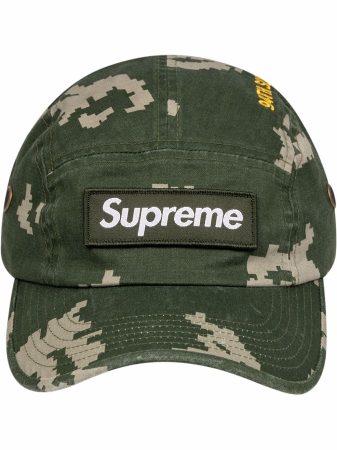 

Кепка в стиле милитари Supreme, зеленый