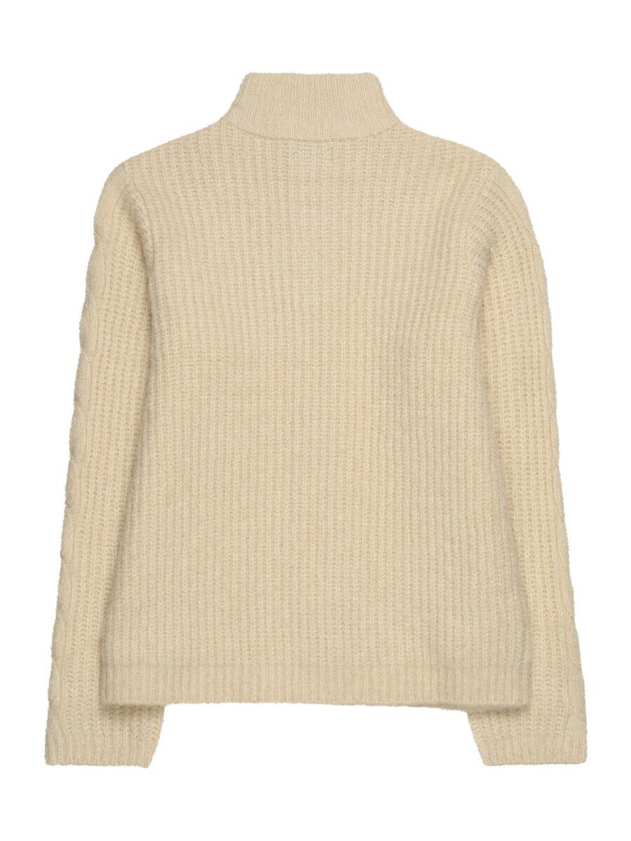 Кардиган Vero Moda Girl Knit Cardigan Vmalba, бежевый — фото 2