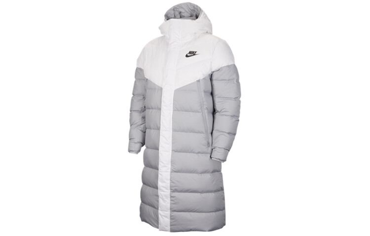 

Пуховик мужской Wolf серый Nike, цвет Wolf Gray