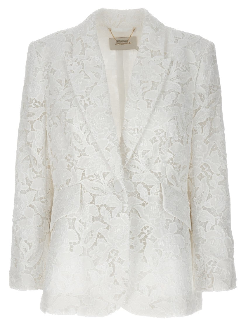 

Блейзер 'Natura Lace' Zimmermann, белый